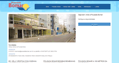Desktop Screenshot of pousadabomar.com.br